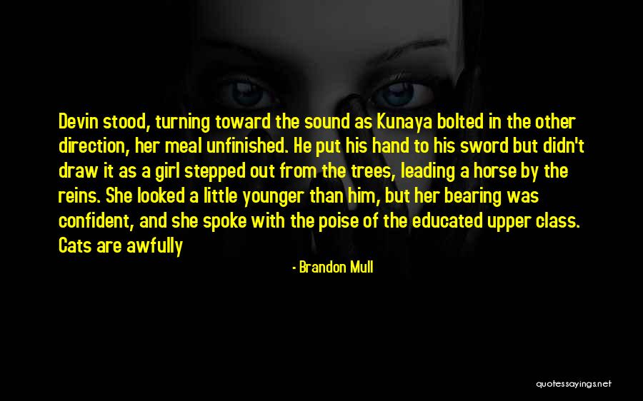 Girl And Horse Quotes By Brandon Mull Girl And Horse Quotes By Brandon Mull