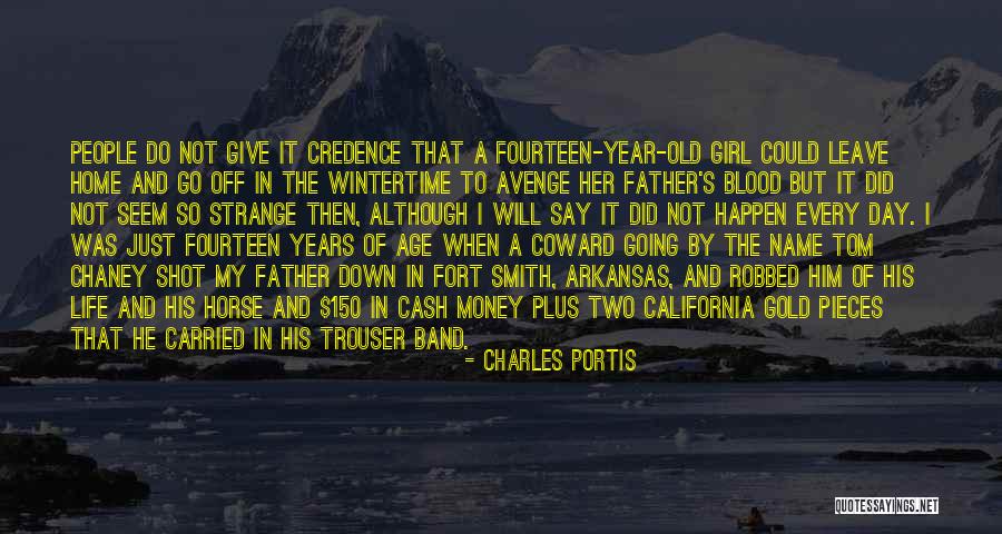 Girl And Horse Quotes By Charles Portis Girl And Horse Quotes By Charles Portis