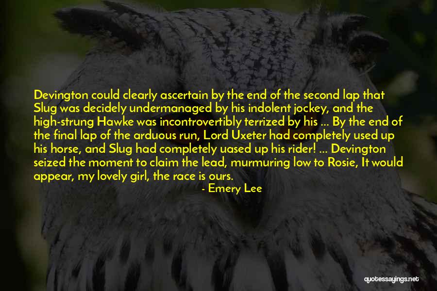 Girl And Horse Quotes By Emery Lee Girl And Horse Quotes By Emery Lee
