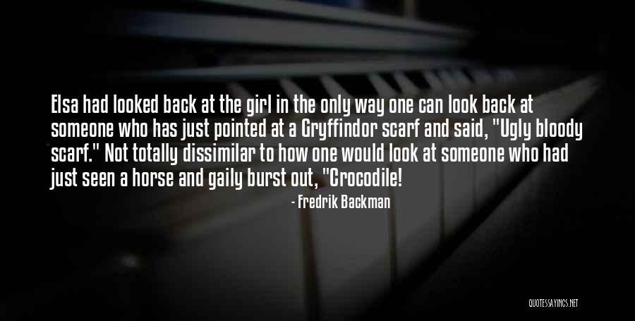 Girl And Horse Quotes By Fredrik Backman Girl And Horse Quotes By Fredrik Backman