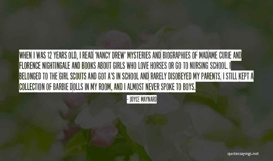 Girl And Horse Quotes By Joyce Maynard Girl And Horse Quotes By Joyce Maynard