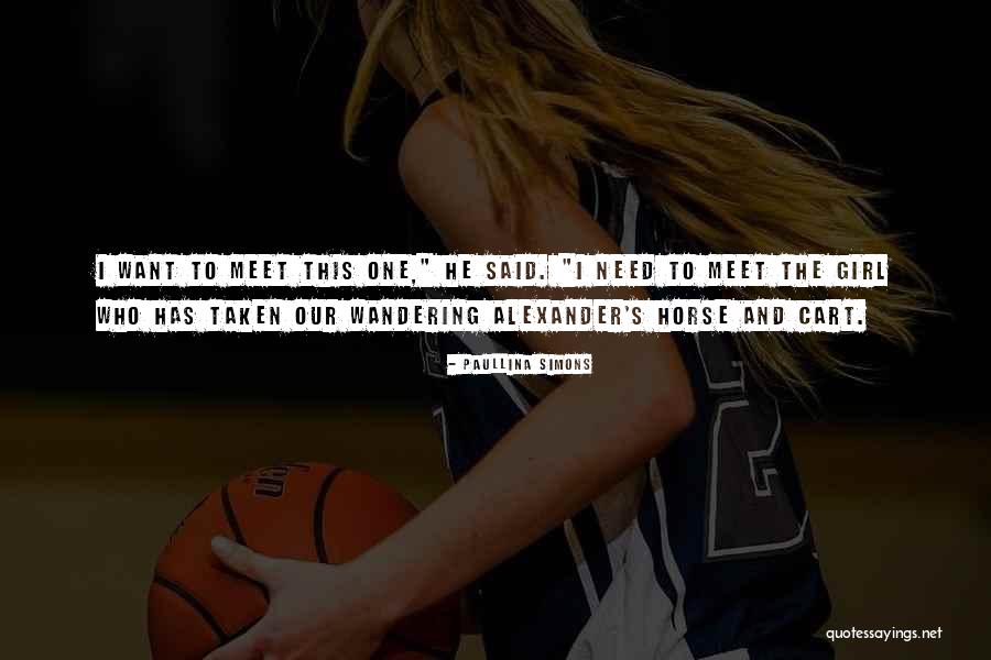 Girl And Horse Quotes By Paullina Simons Girl And Horse Quotes By Paullina Simons