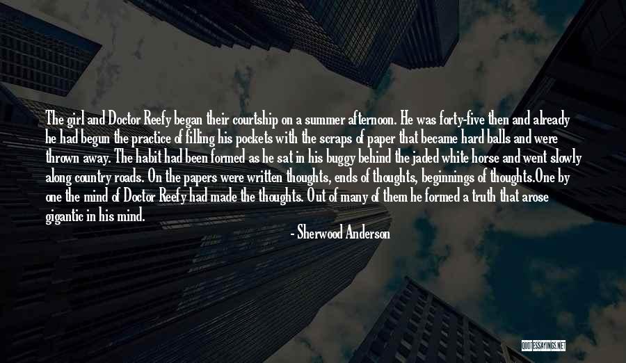 Girl And Horse Quotes By Sherwood Anderson Girl And Horse Quotes By Sherwood Anderson