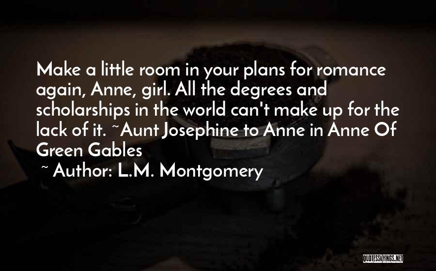 Girl And Make Up Quotes By L.M. Montgomery