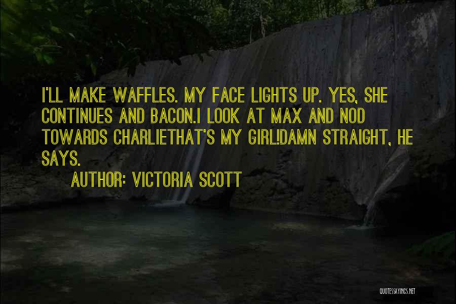 Girl And Make Up Quotes By Victoria Scott