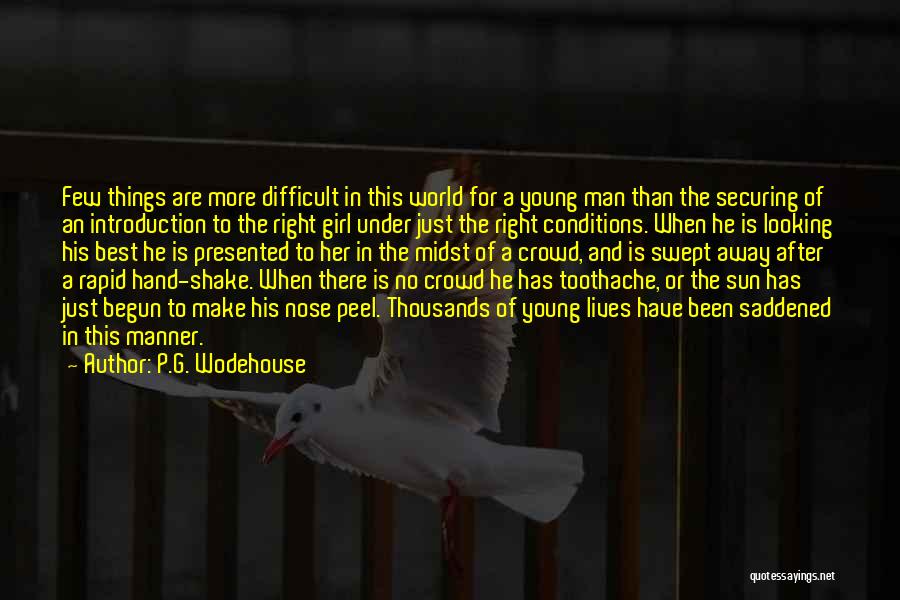 Girl Are The Best Quotes By P.G. Wodehouse