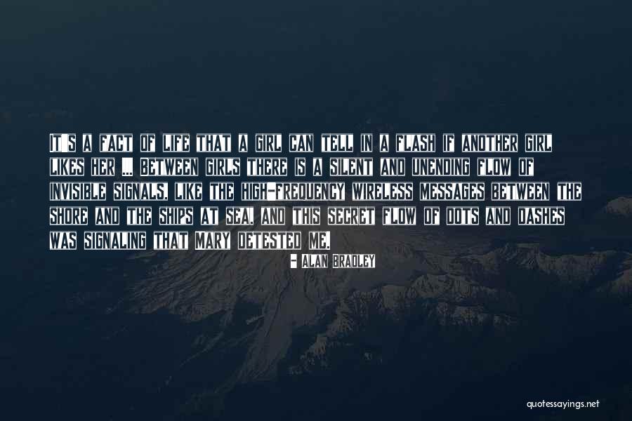Girl At Sea Quotes By Alan Bradley Girl At Sea Quotes By Alan Bradley