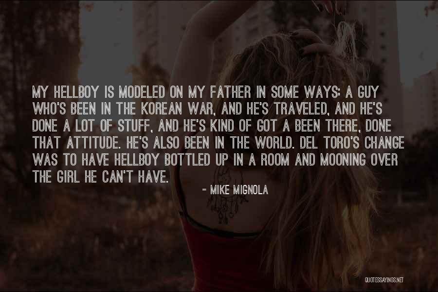 Girl Attitude Quotes By Mike Mignola Girl Attitude Quotes By Mike Mignola