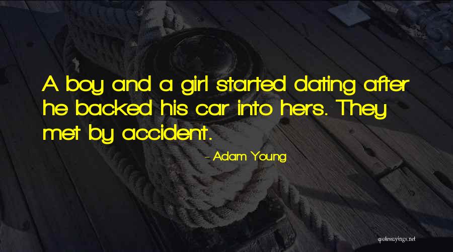 Girl Boy Love Quotes By Adam Young