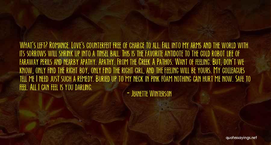 Girl Boy Love Quotes By Jeanette Winterson