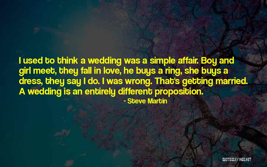 Girl Boy Love Quotes By Steve Martin