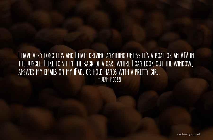 Girl Car Driving Quotes By Jean Pigozzi