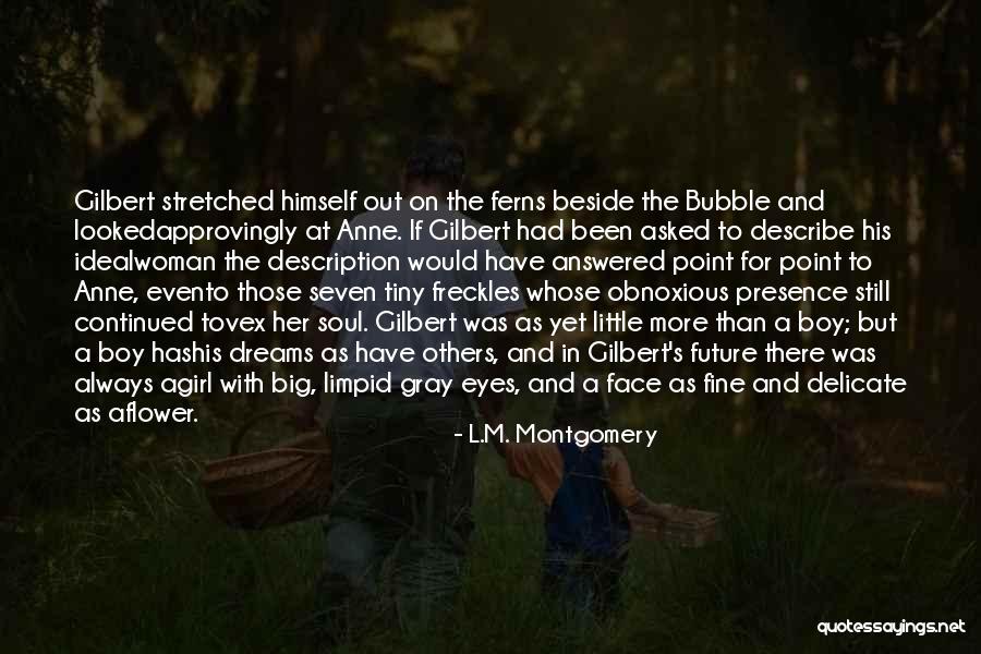 Girl Description Quotes By L.M. Montgomery