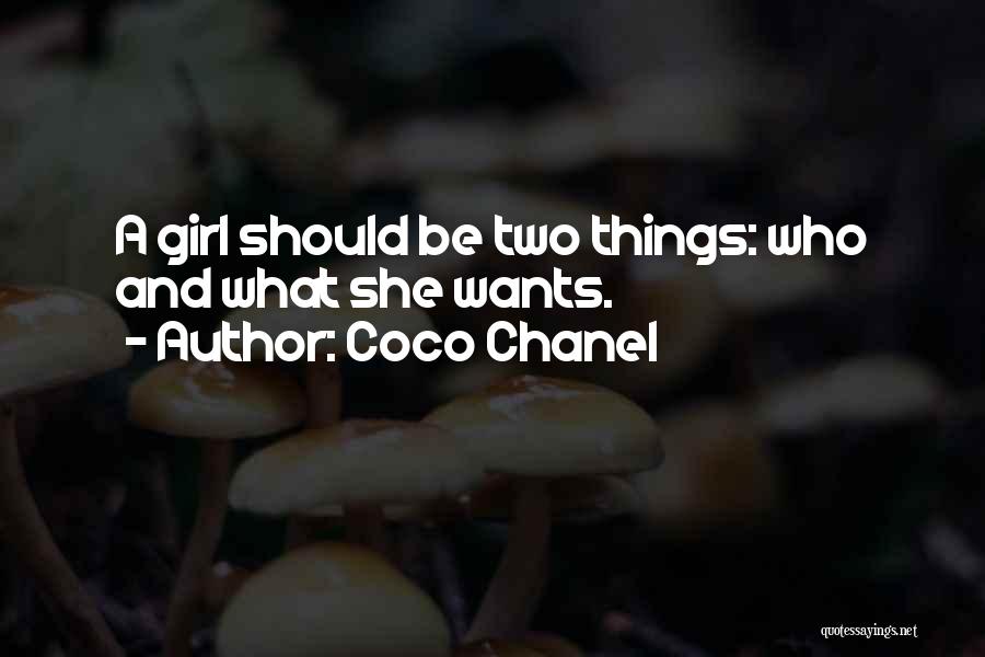 Girl Empowerment Quotes By Coco Chanel