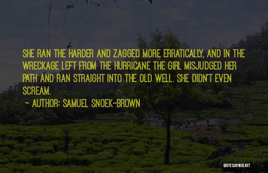 Girl Hurricane Quotes By Samuel Snoek-Brown