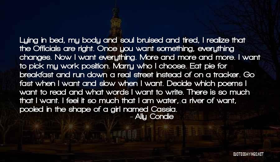 Girl I Want To Marry Quotes By Ally Condie