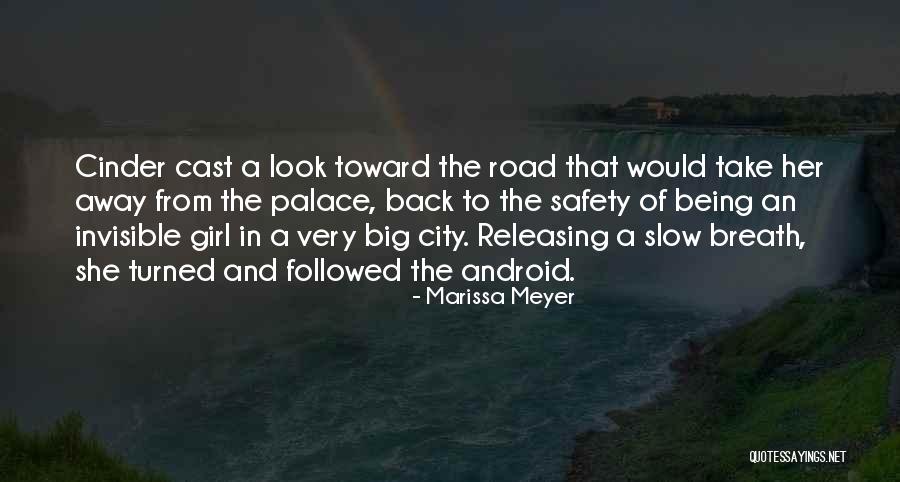 Girl In A Big City Quotes By Marissa Meyer