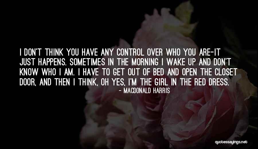 Girl In Red Quotes By MacDonald Harris Girl In Red Quotes By MacDonald Harris
