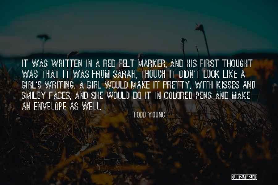 Girl In Red Quotes By Todd Young Girl In Red Quotes By Todd Young