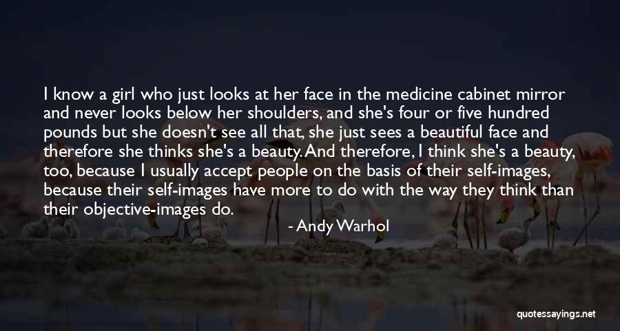 Girl In The Mirror Quotes By Andy Warhol