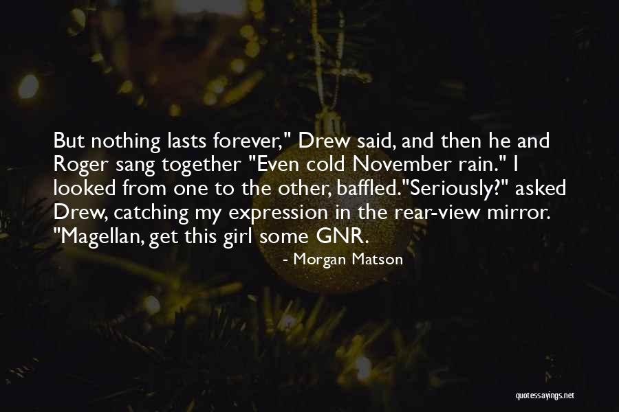 Girl In The Mirror Quotes By Morgan Matson