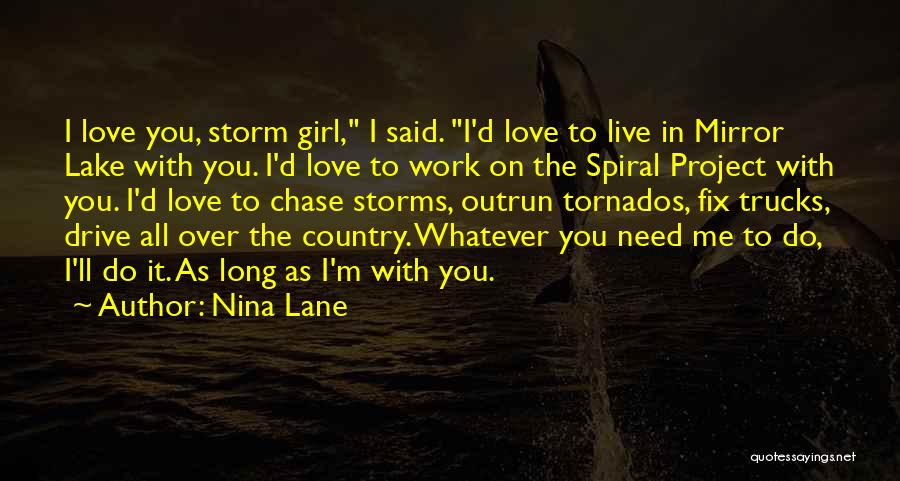 Girl In The Mirror Quotes By Nina Lane