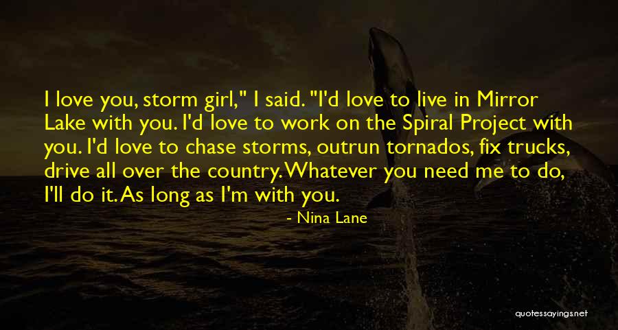 Girl In The Mirror Quotes By Nina Lane Girl In The Mirror Quotes By Nina Lane