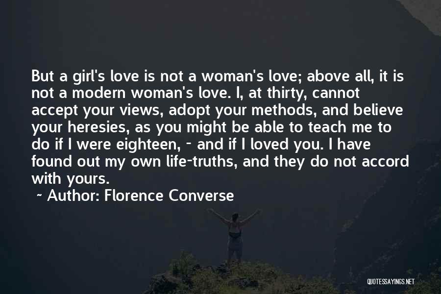 Girl Marriage Quotes By Florence Converse Girl Marriage Quotes By Florence Converse