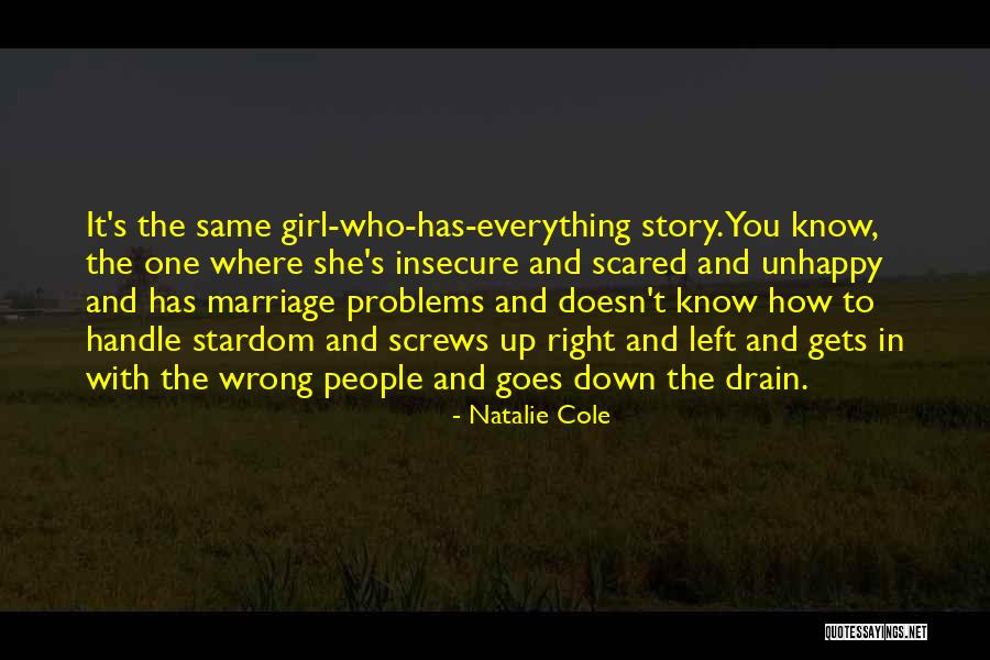 Girl Marriage Quotes By Natalie Cole