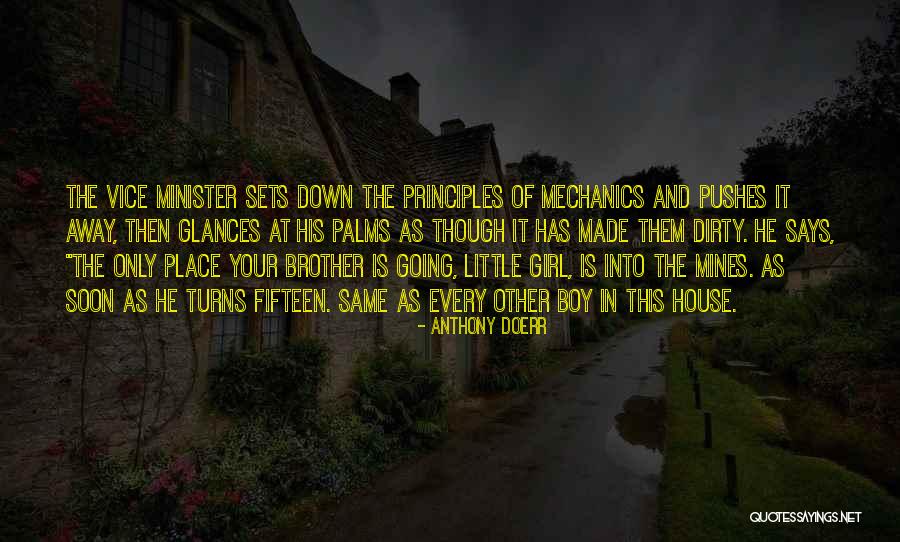 Girl Mechanics Quotes By Anthony Doerr