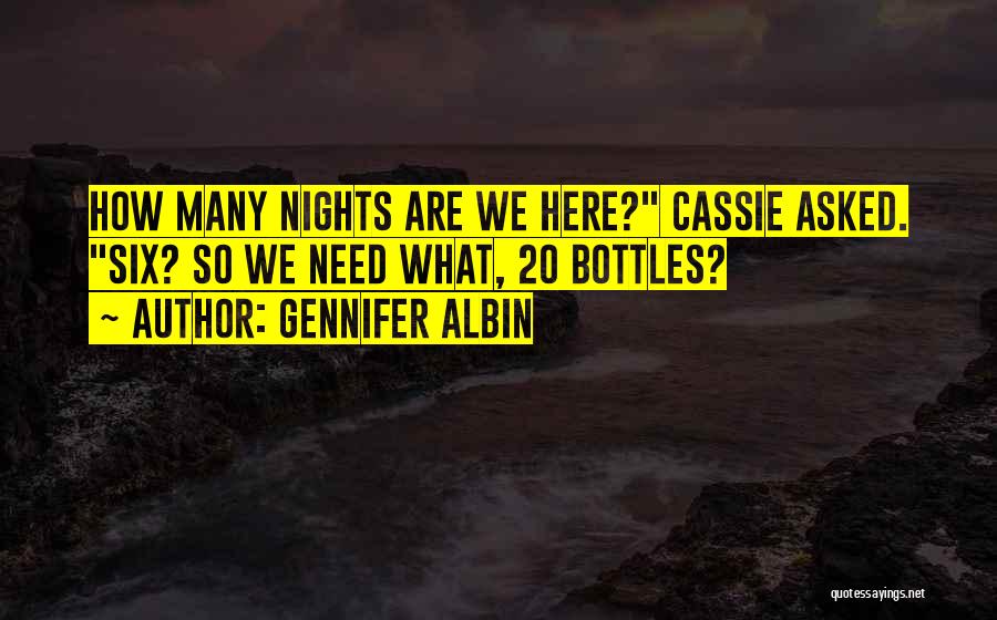 Girl Night Out Quotes By Gennifer Albin