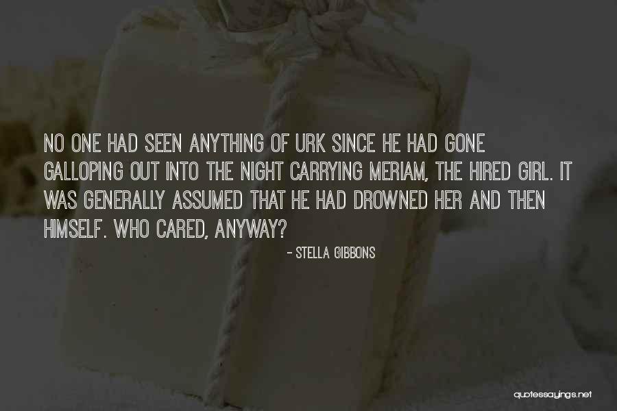 Girl Night Out Quotes By Stella Gibbons