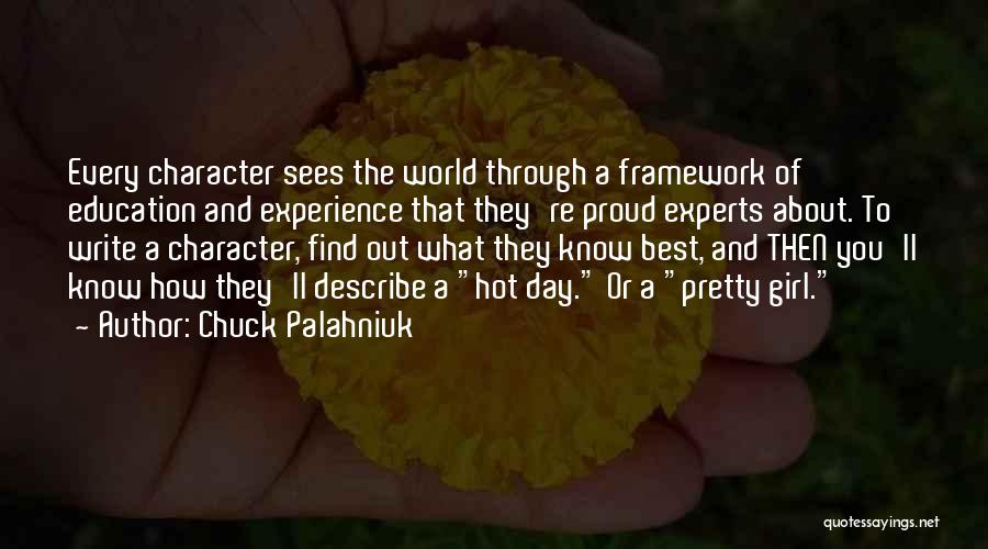 Girl Proud Quotes By Chuck Palahniuk
