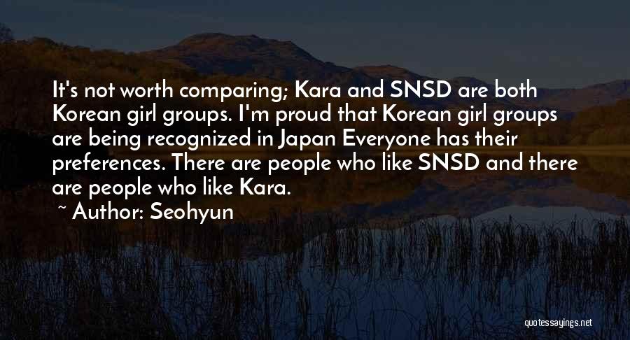 Girl Proud Quotes By Seohyun