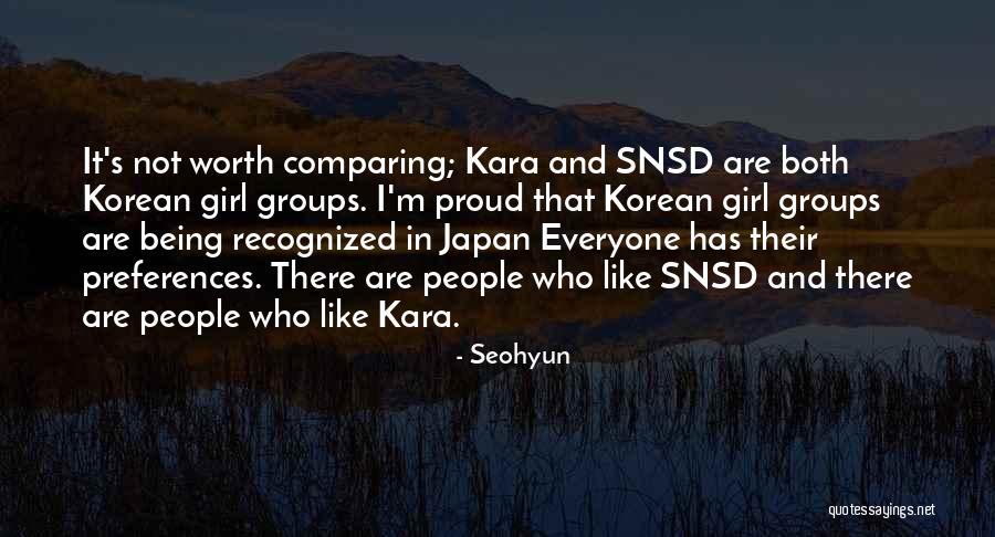 Girl Proud Quotes By Seohyun