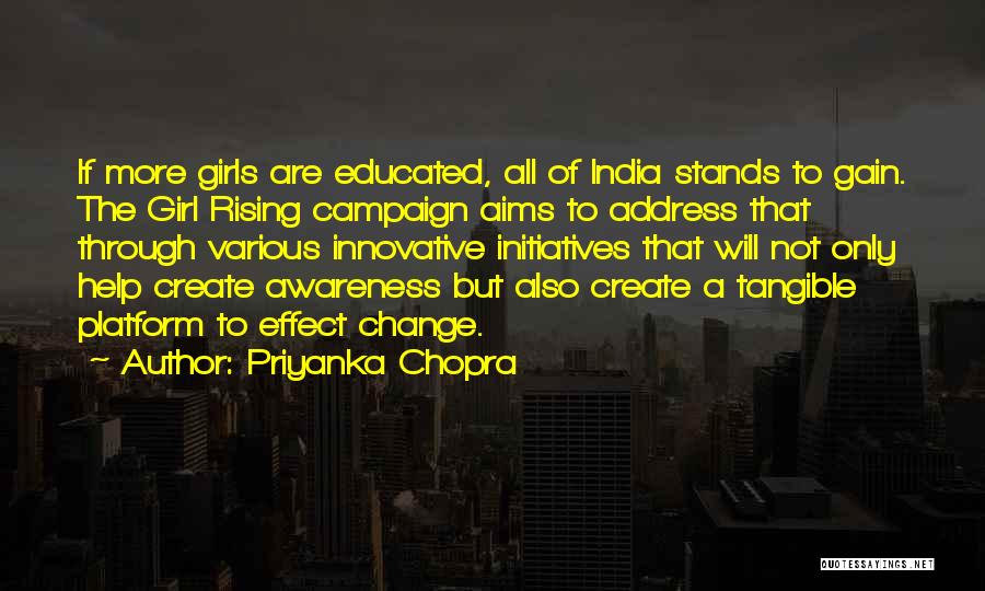 Girl Rising Quotes By Priyanka Chopra