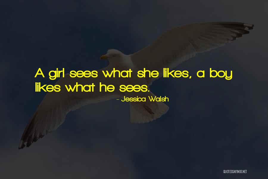Girl Sorry To Boy Quotes By Jessica Walsh Girl Sorry To Boy Quotes By Jessica Walsh