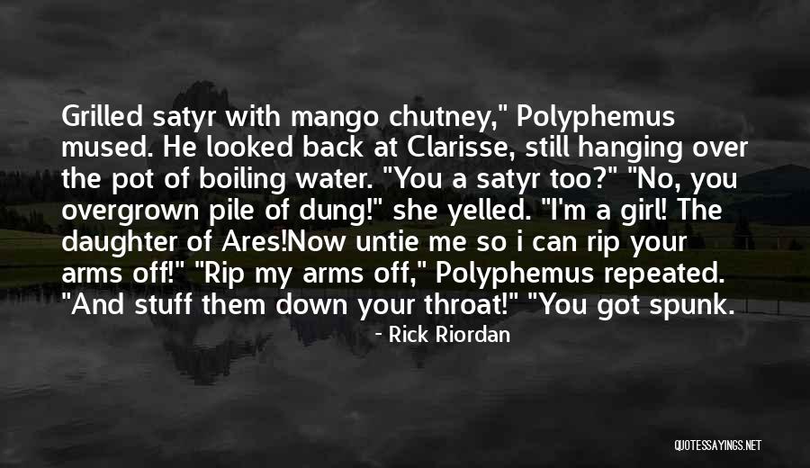 Girl Stuff Quotes By Rick Riordan