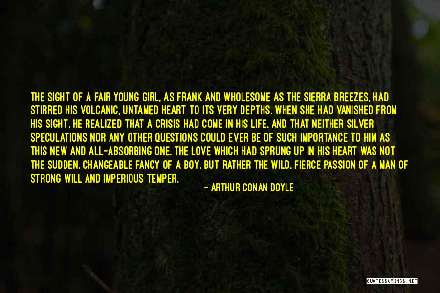Girl To Boy Love Quotes By Arthur Conan Doyle Girl To Boy Love Quotes By Arthur Conan Doyle