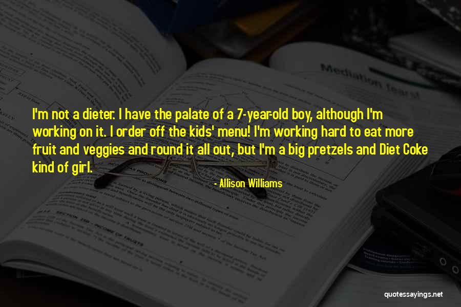 Girl To Boy Quotes By Allison Williams