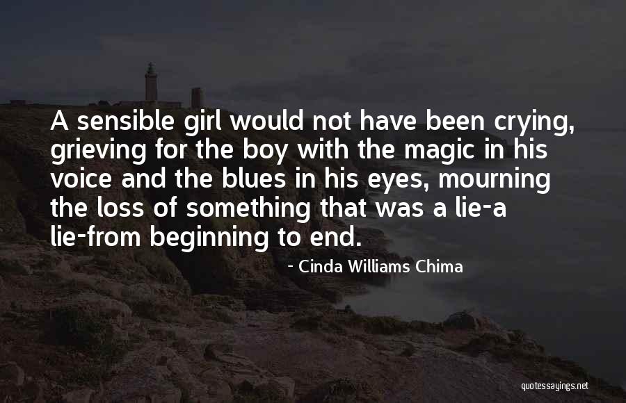 Girl To Boy Quotes By Cinda Williams Chima