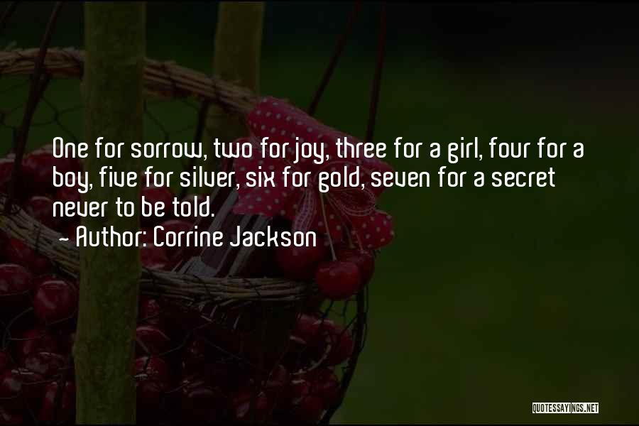 Girl To Boy Quotes By Corrine Jackson