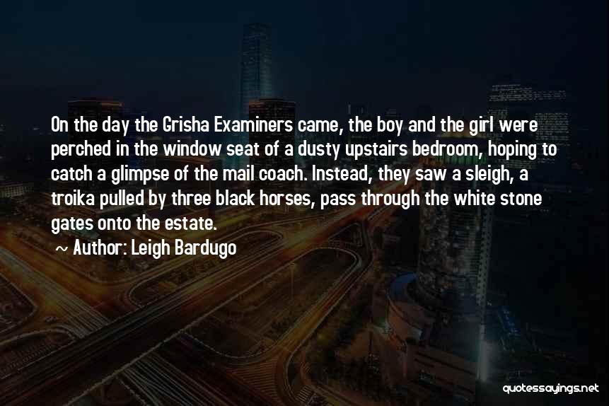 Girl To Boy Quotes By Leigh Bardugo