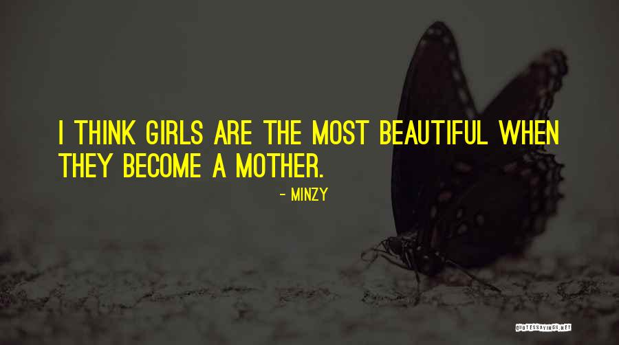 Girl U R Beautiful Quotes By Minzy