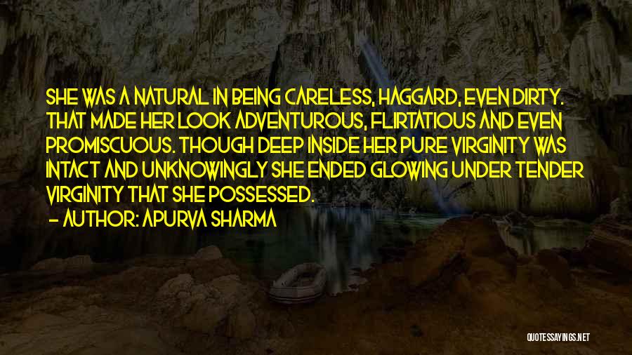 Girl Virgin Quotes By Apurva Sharma