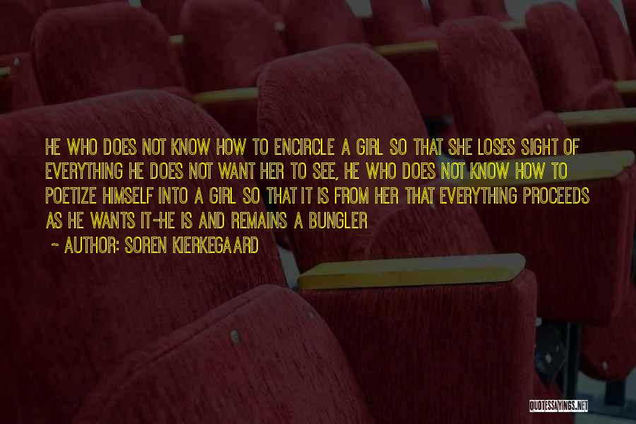 Girl Wants Love Quotes By Soren Kierkegaard