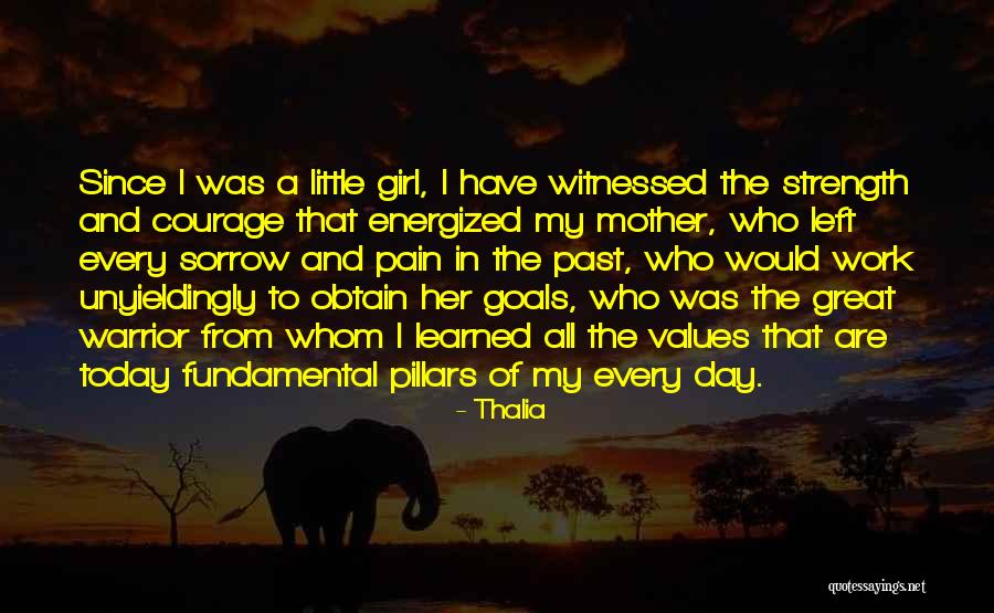 Girl Warrior Quotes By Thalia