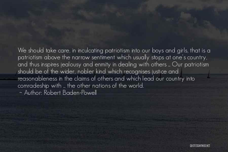 Girl Who Jealousy Quotes By Robert Baden-Powell