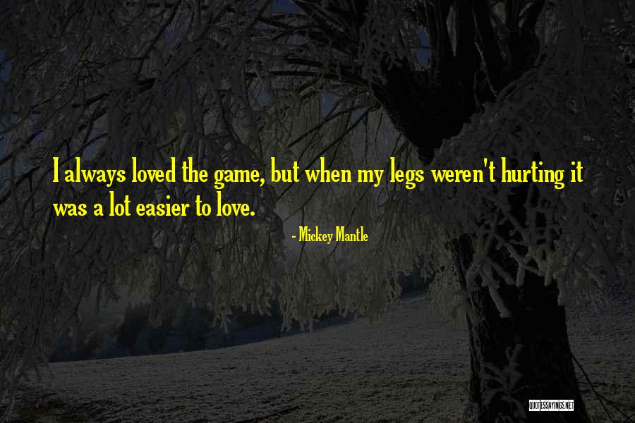 Girl With Budgie Quotes By Mickey Mantle Girl With Budgie Quotes By Mickey Mantle