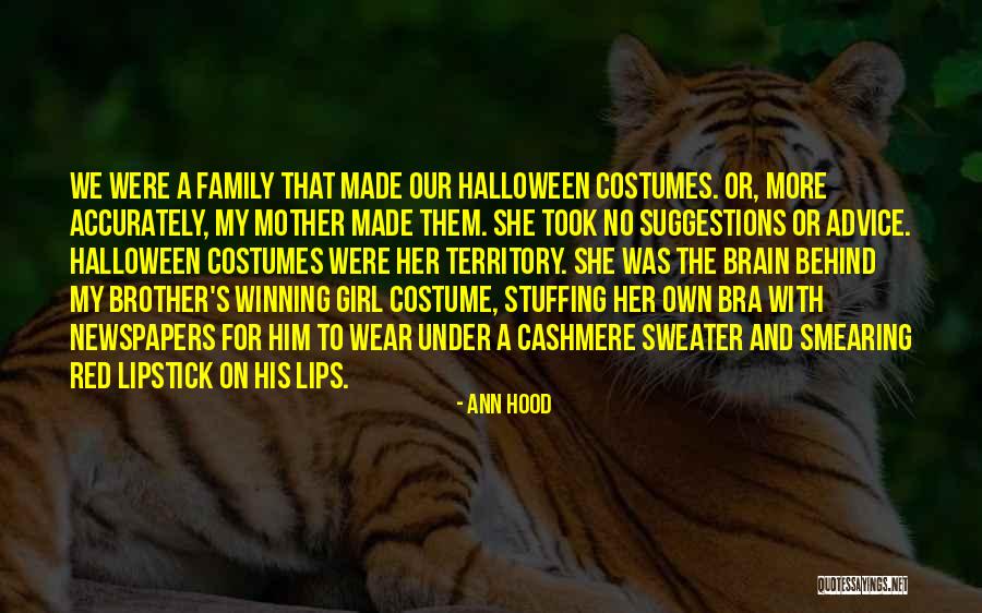 Girl With Red Lipstick Quotes By Ann Hood Girl With Red Lipstick Quotes By Ann Hood